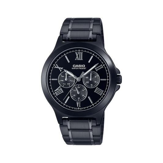 Reloj Análogo Ejecutivo Negro de Hombre