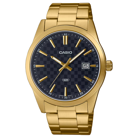 Reloj Análogo Ejecutivo Dorado de Hombre