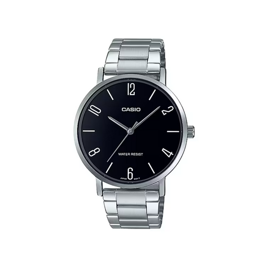 Reloj Análogo Ejecutivo Plateado de Hombre