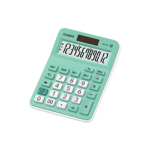 Calculadora Práctica Mini Verde de Escritorio