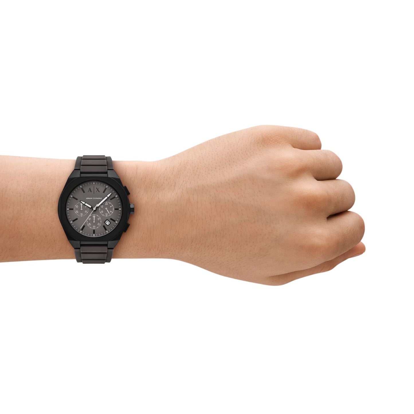 Reloj Análogo Sync Casual Gris Oscuro de Hombre