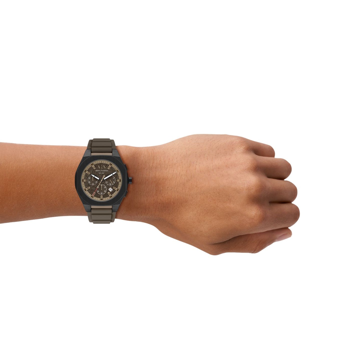 Reloj Análogo Sync Casual Chocolate de Hombre
