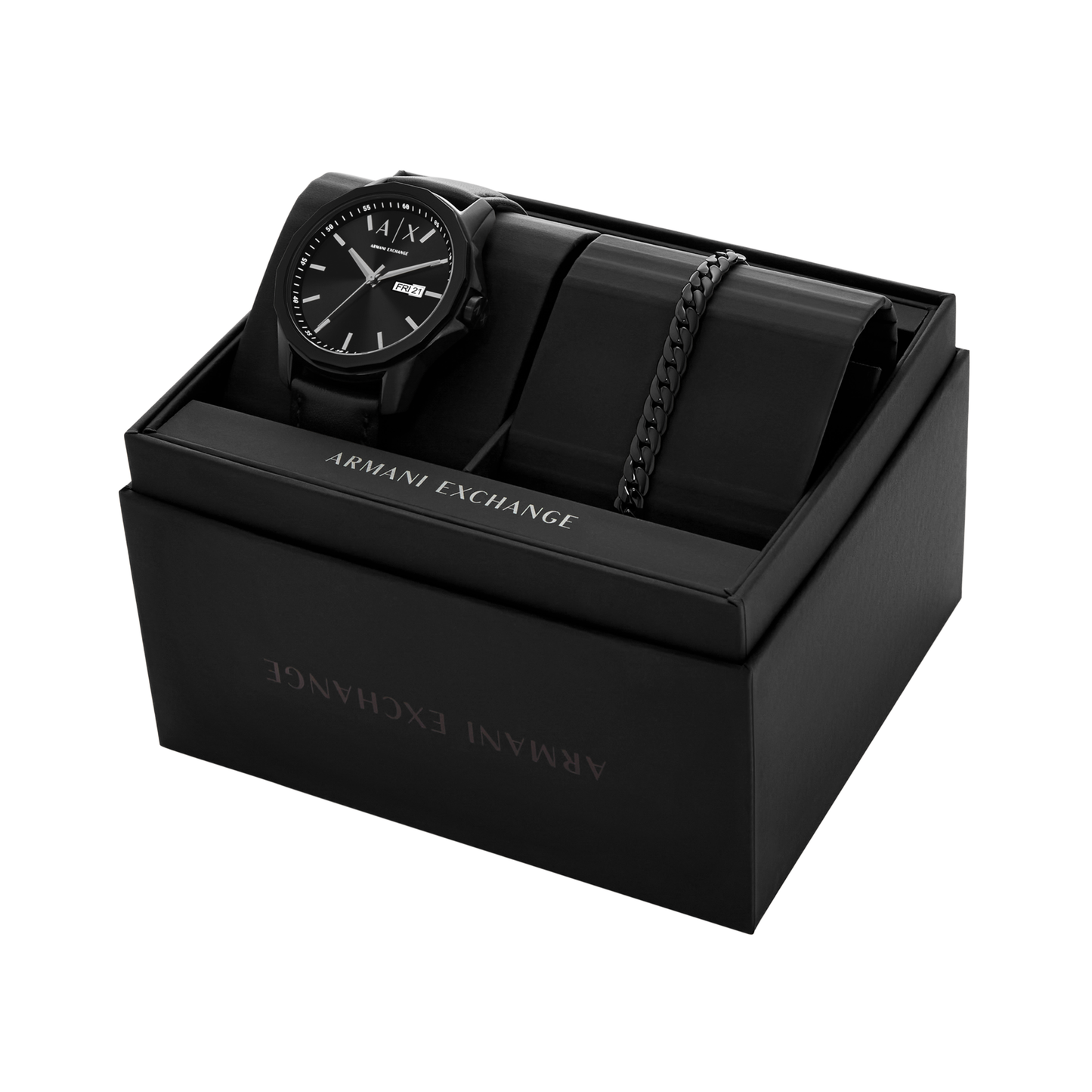 Reloj Análogo Banks Casual Negro de Hombre