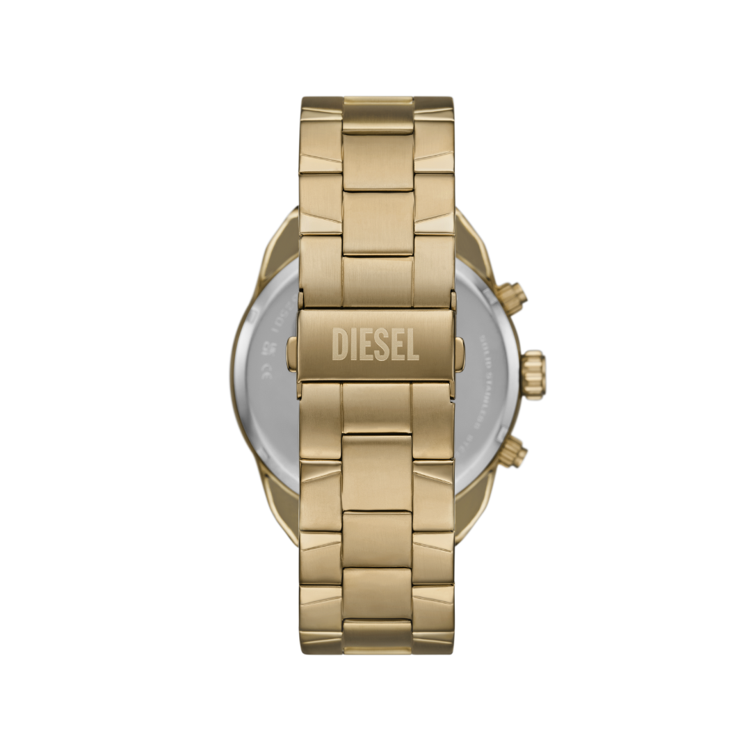 Reloj Análogo con Cronógrafo Casual Dorado de Hombre