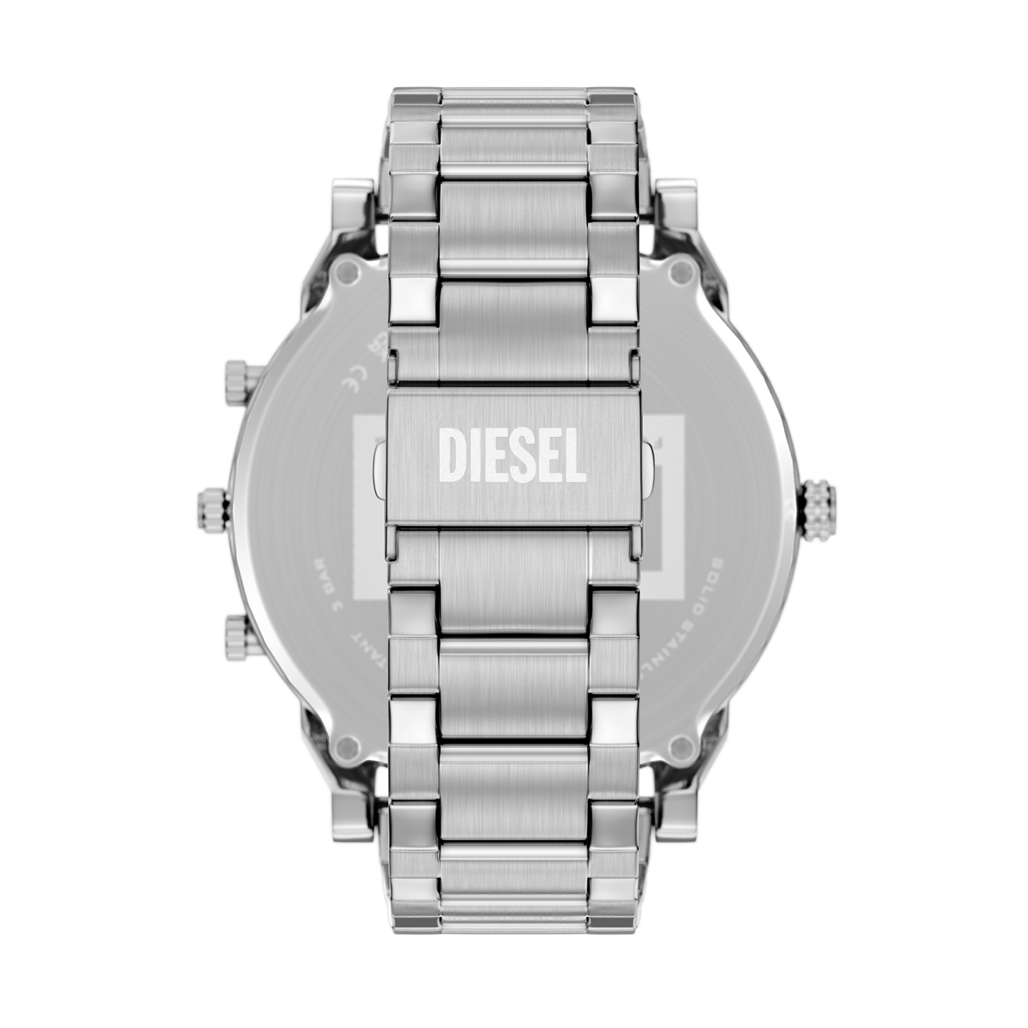 Reloj Análogo Casual Plateado de Hombre
