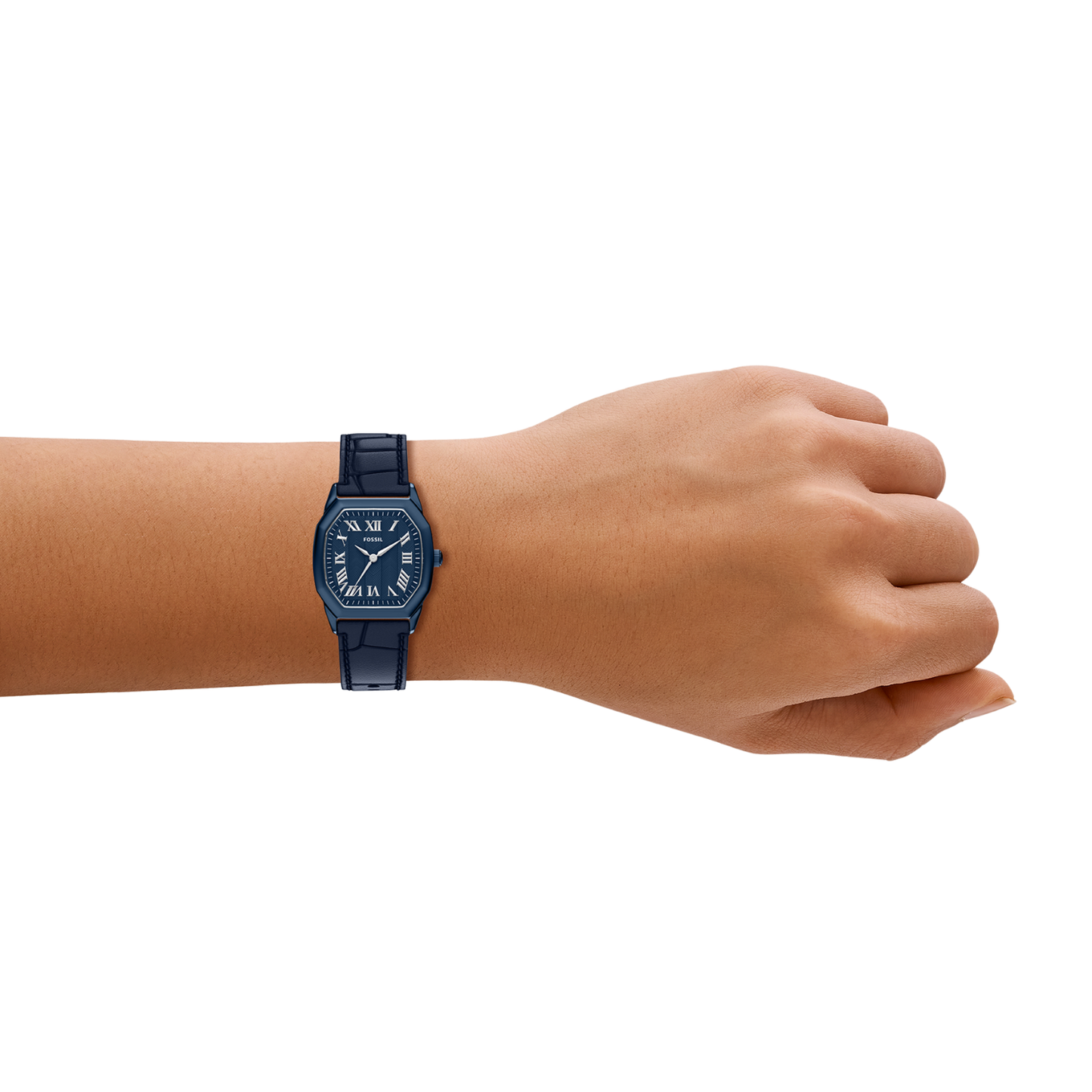 Reloj Análogo Casual Azul Oscuro de Mujer