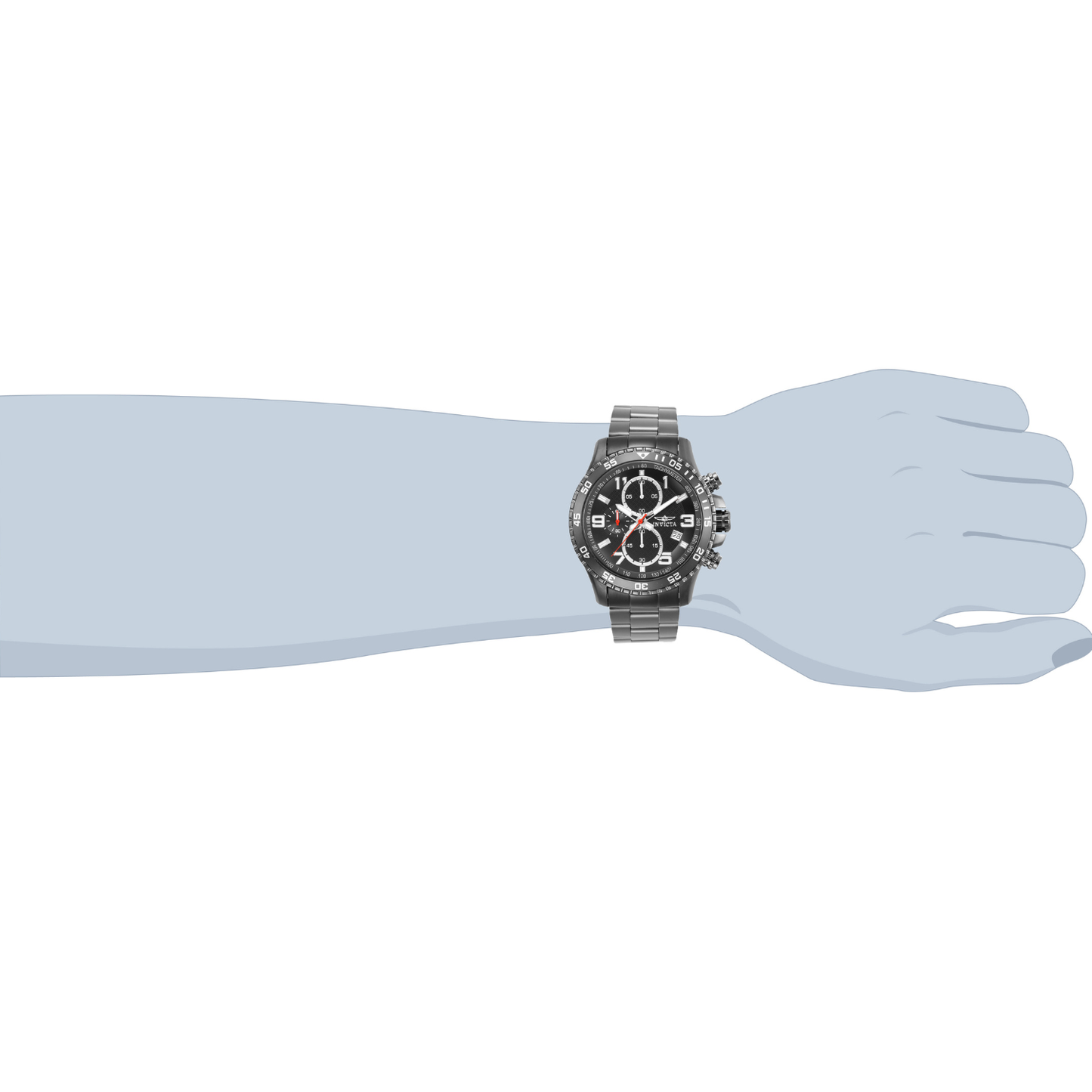 Reloj Análogo Ejecutivo Negro de Hombre