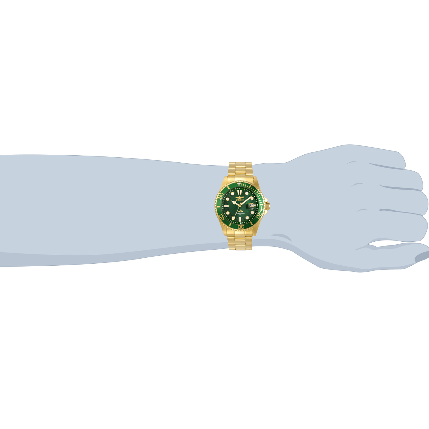 Reloj Análogo Ejecutivo Dorado de Hombre