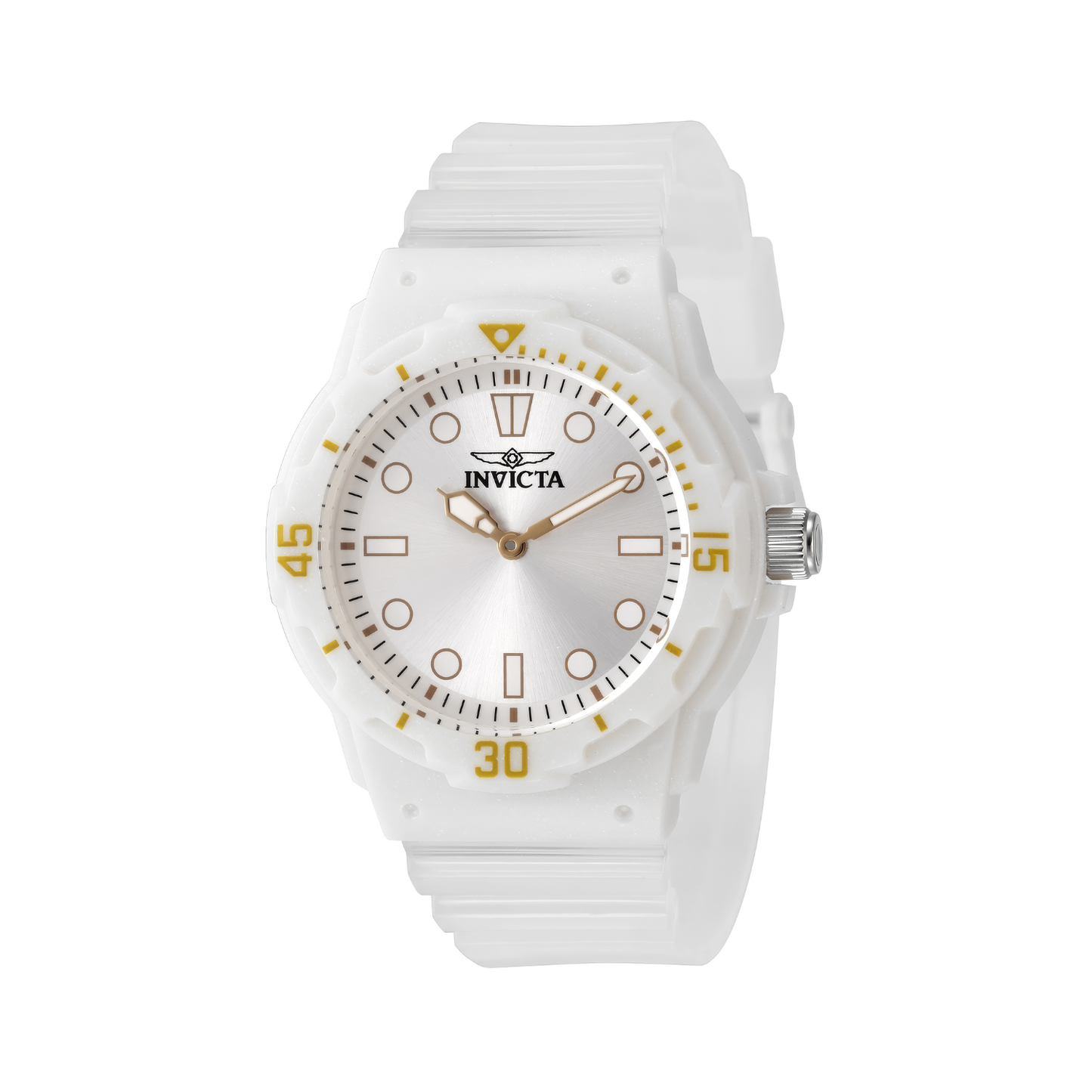 Reloj Análogo Casual Blanco de Mujer