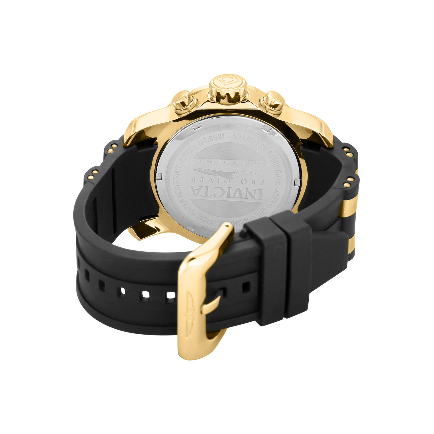 Reloj Análogo Casual Dorado de Hombre
