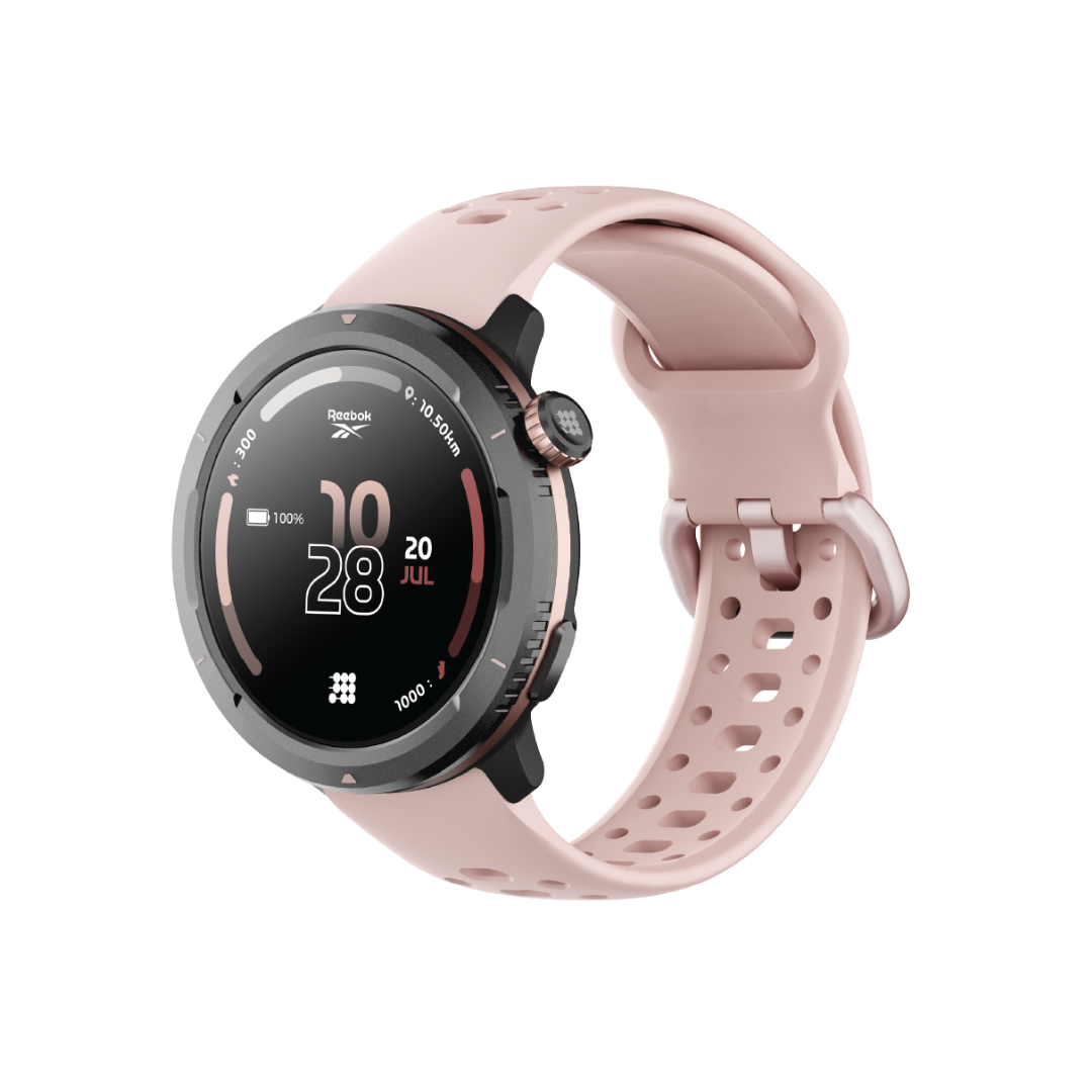 Reloj Digital Smartwatch Sport Cubitt x Reebok Generación 2 Rosado Unisex