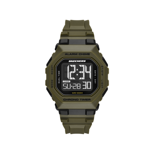 Reloj Digital Sport Verde de Hombre
