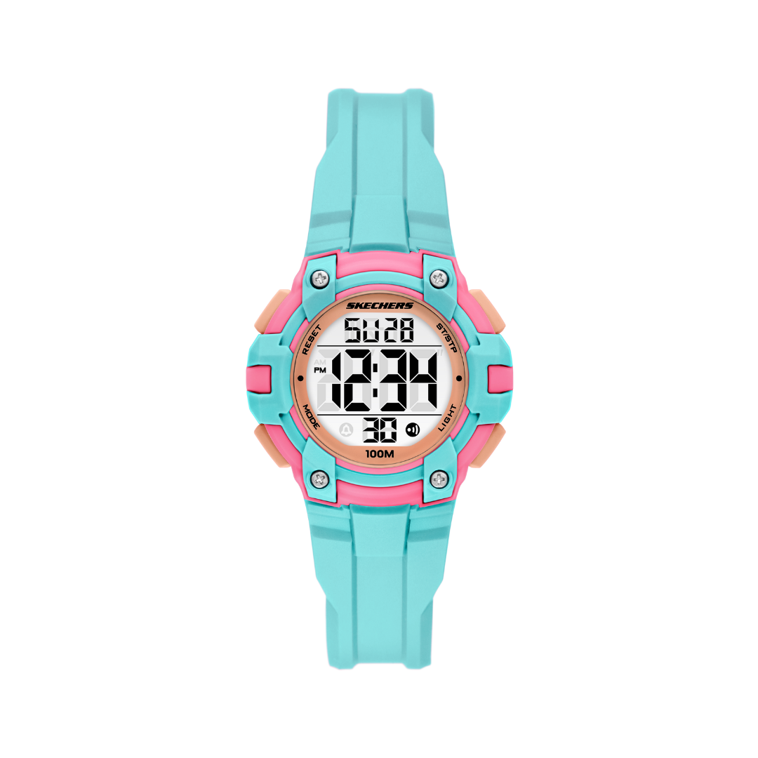 Reloj Digital Sport Turquesa de Mujer