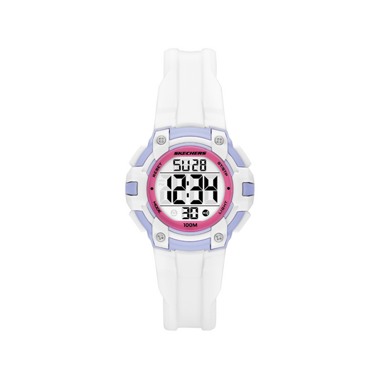 Reloj Digital Sport Blanco de Mujer