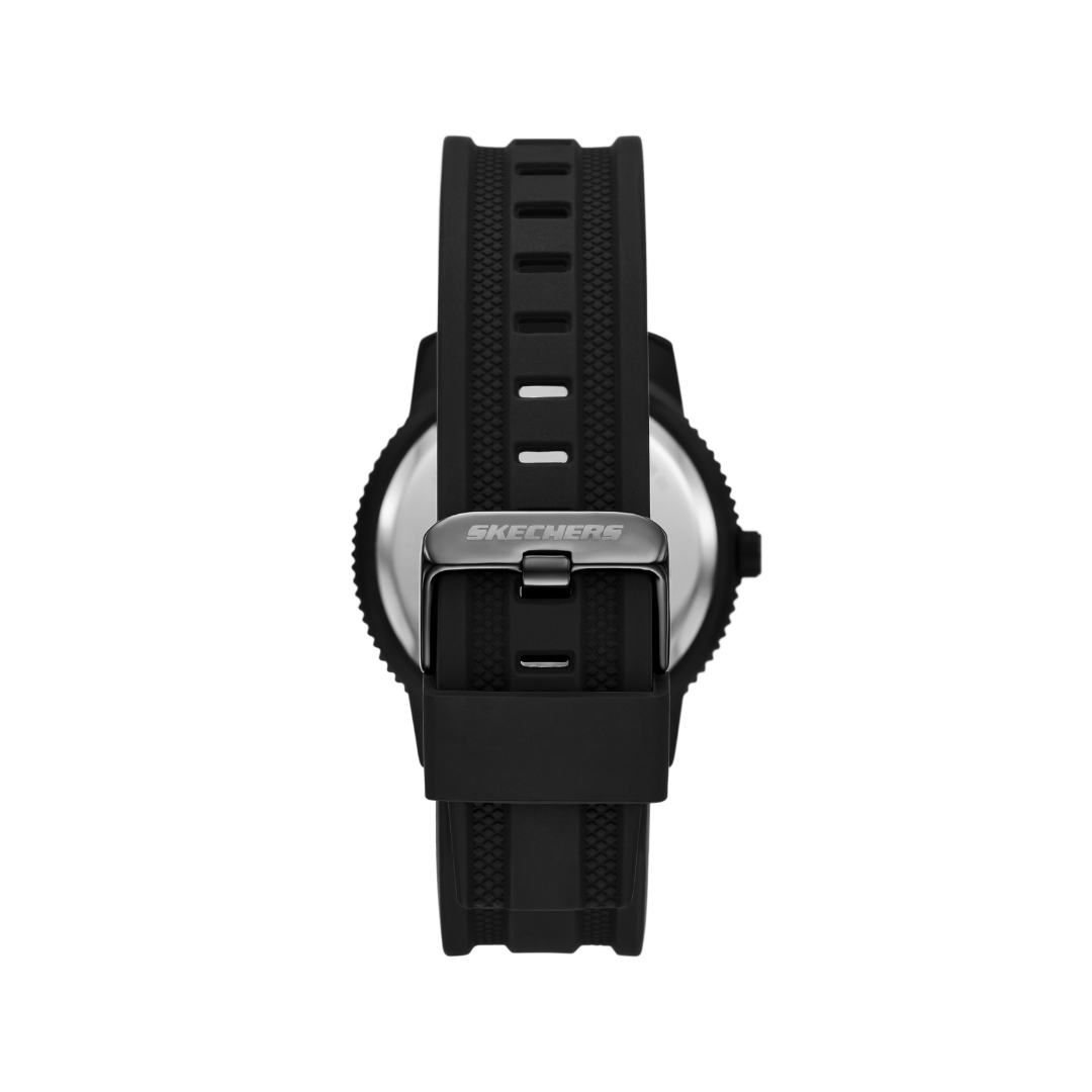 Reloj Análogo Casual Plateado de Hombre