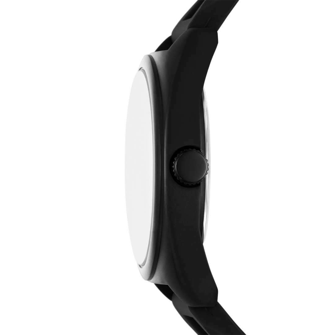 Reloj Análogo Casual Negro de Hombre