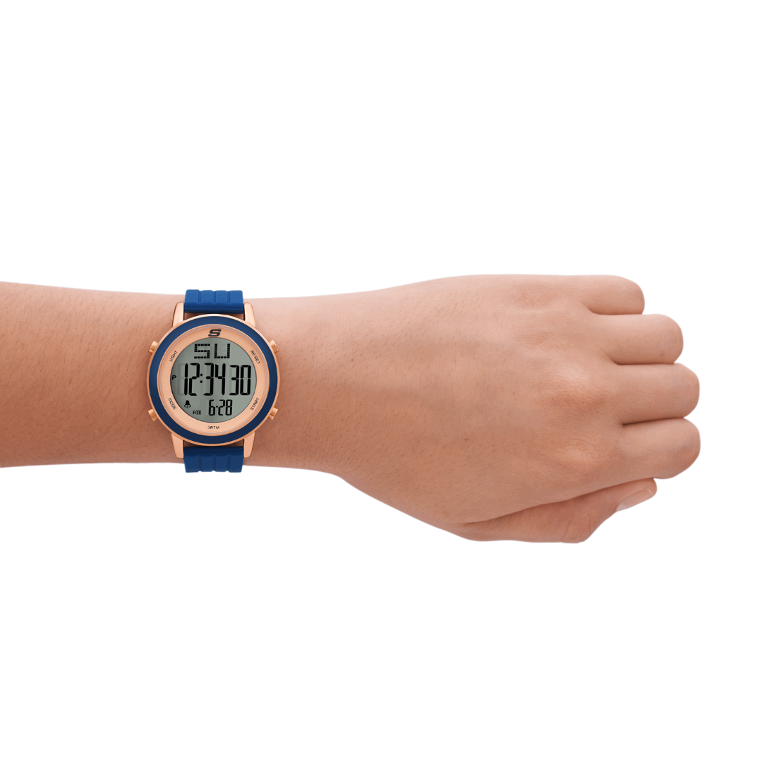 Reloj Digital Casual Rosa de Mujer