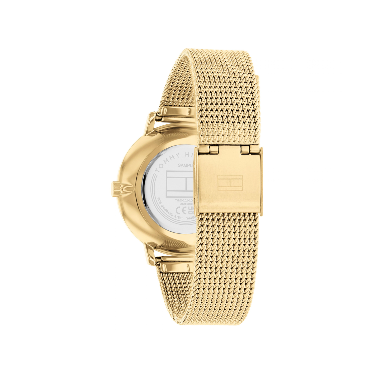 Reloj Análogo Tommy Hilfiger Pippa Cuarzo Verde y Dorado de Mujer