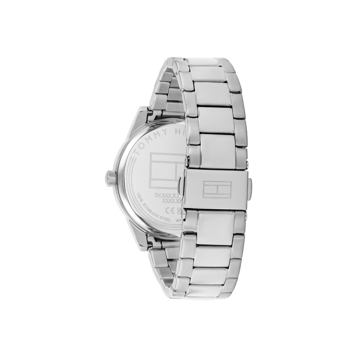 Reloj Análogo Tommy Hilfiger Camille Cuarzo Turquesa y Plateado de Mujer