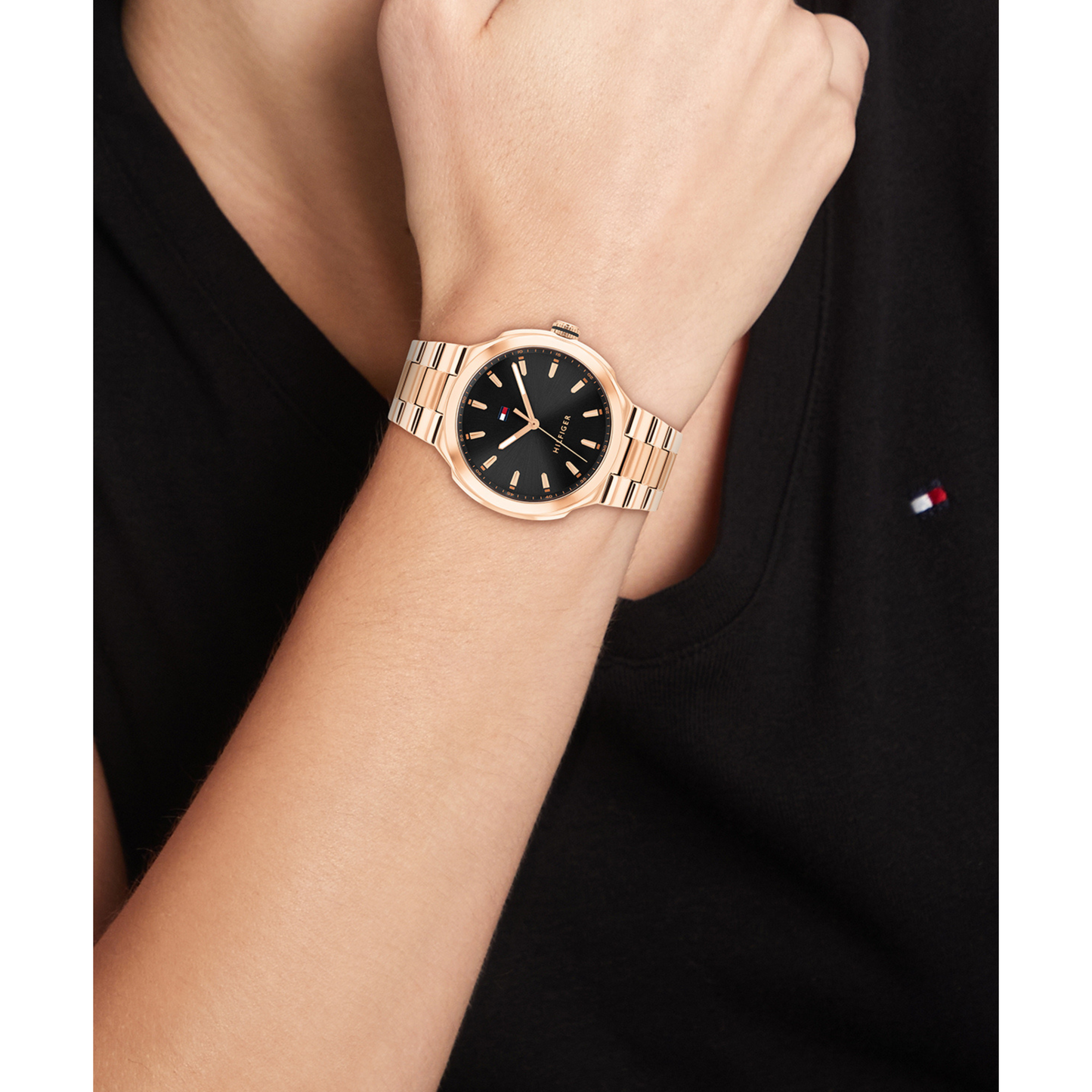 Reloj Análogo Georgia Casual Oro Rosa de Mujer