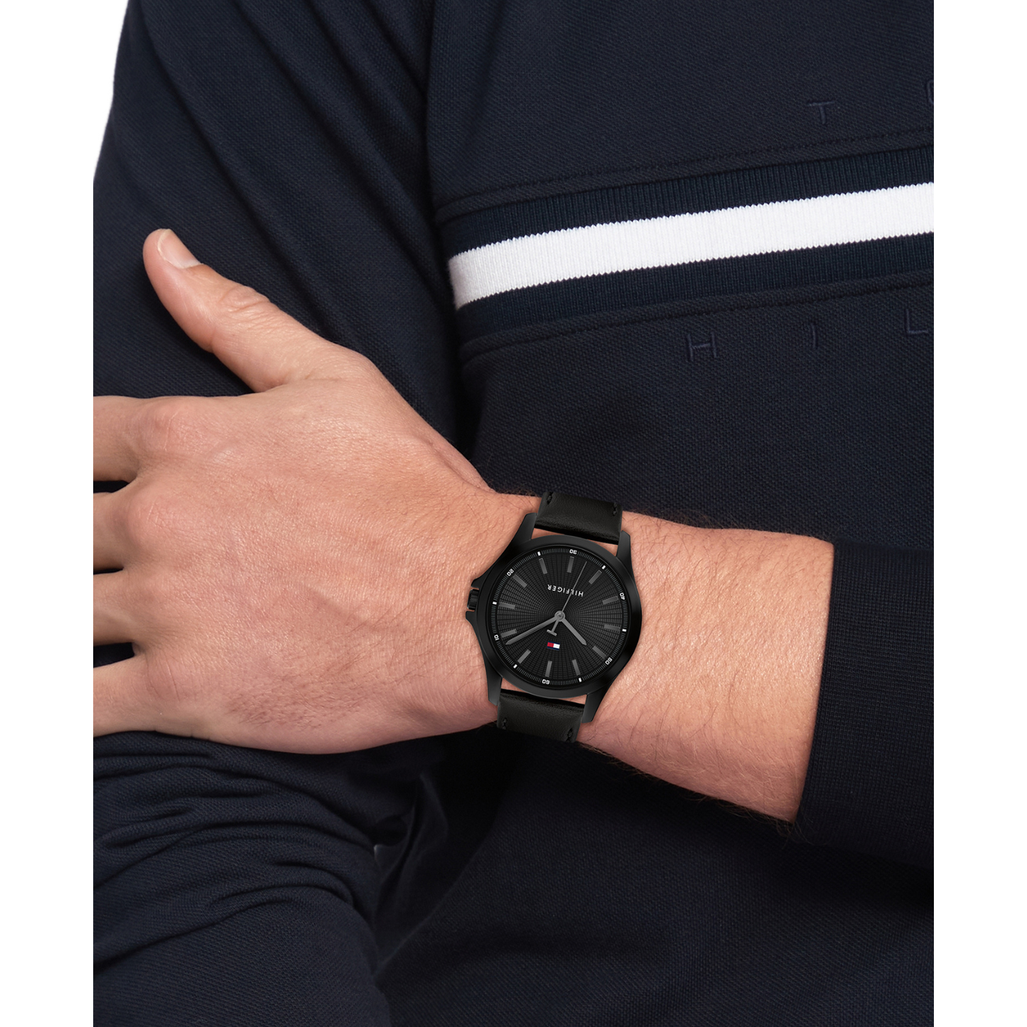 Reloj Análogo Casual Negro de Hombre