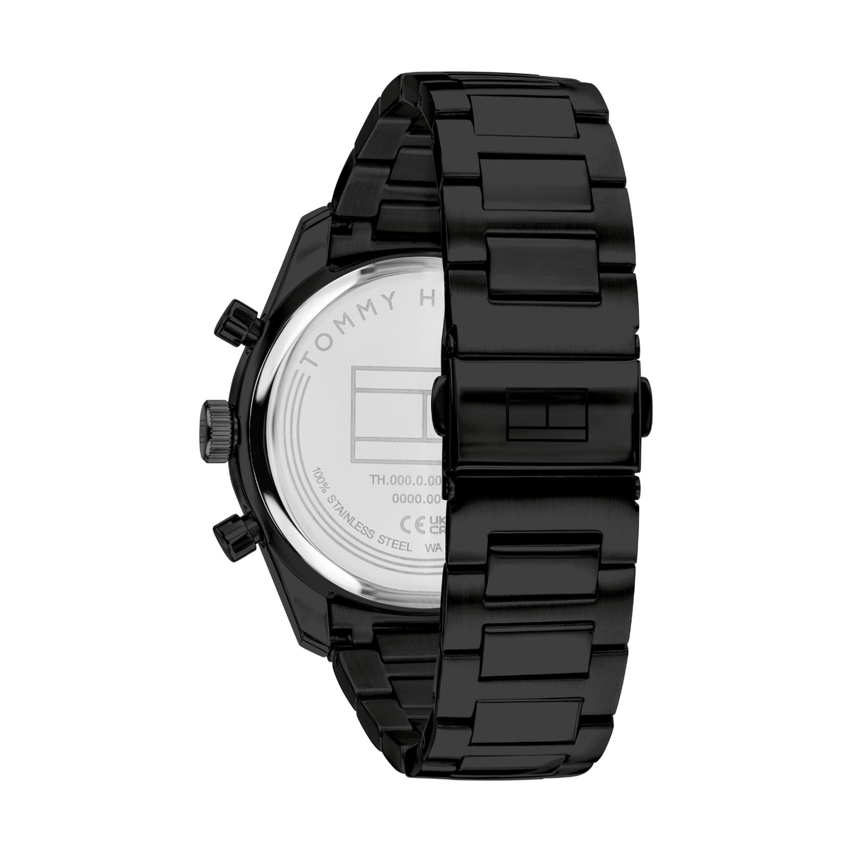 Reloj Análogo Tommy Hilfiger Hampton Cuarzo Negro de Hombre