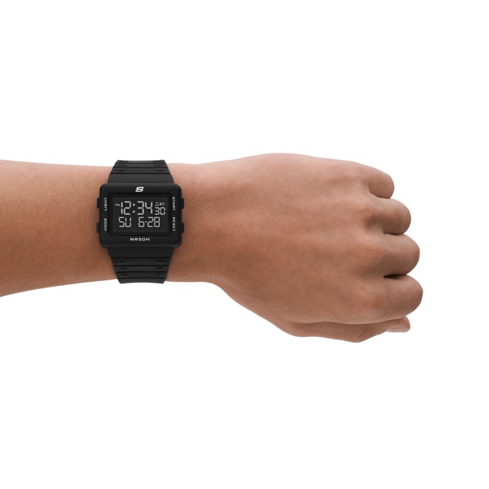 Reloj Digital Larson Sport Negro de Hombre