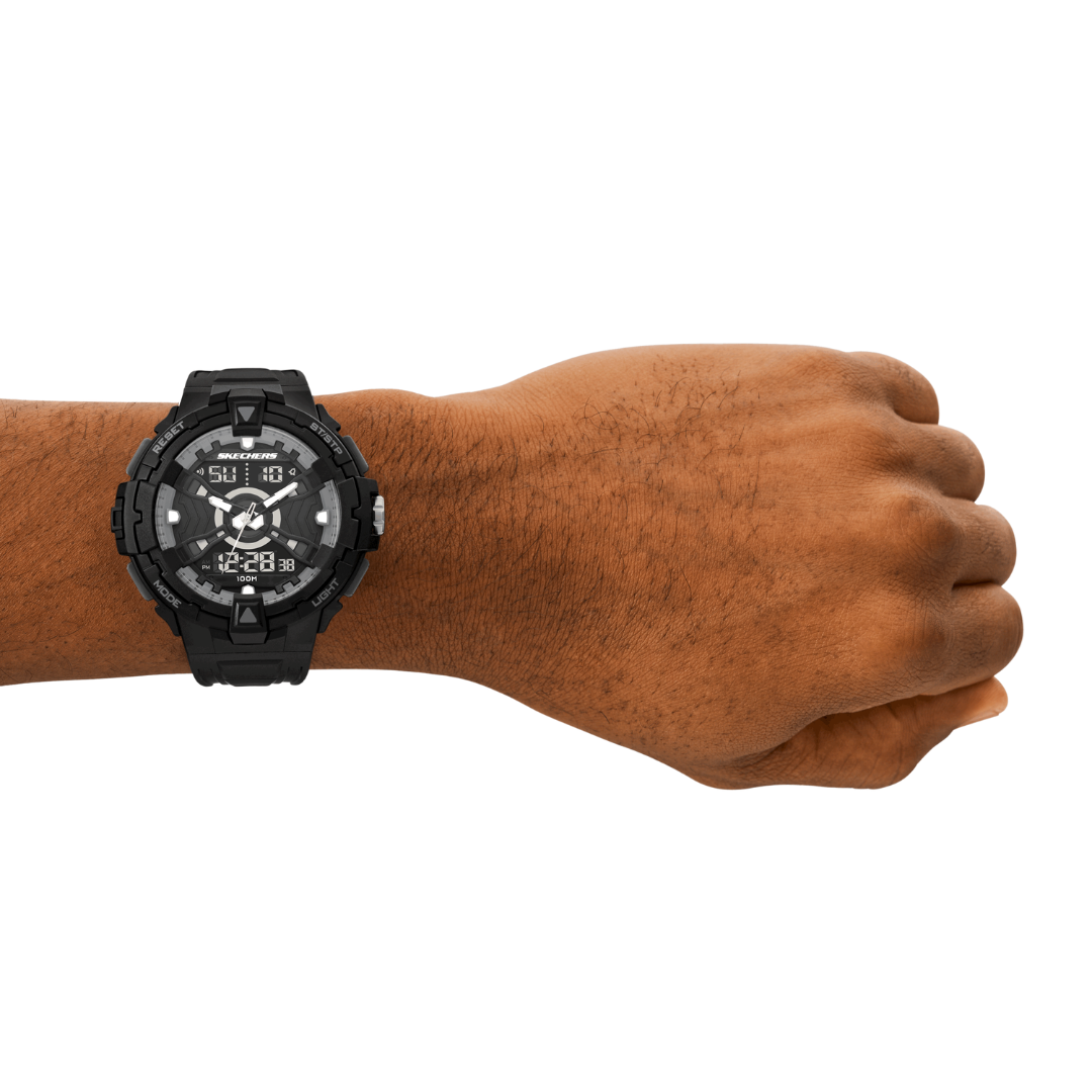 Reloj Análogo-Digital Sport Negro de Hombre