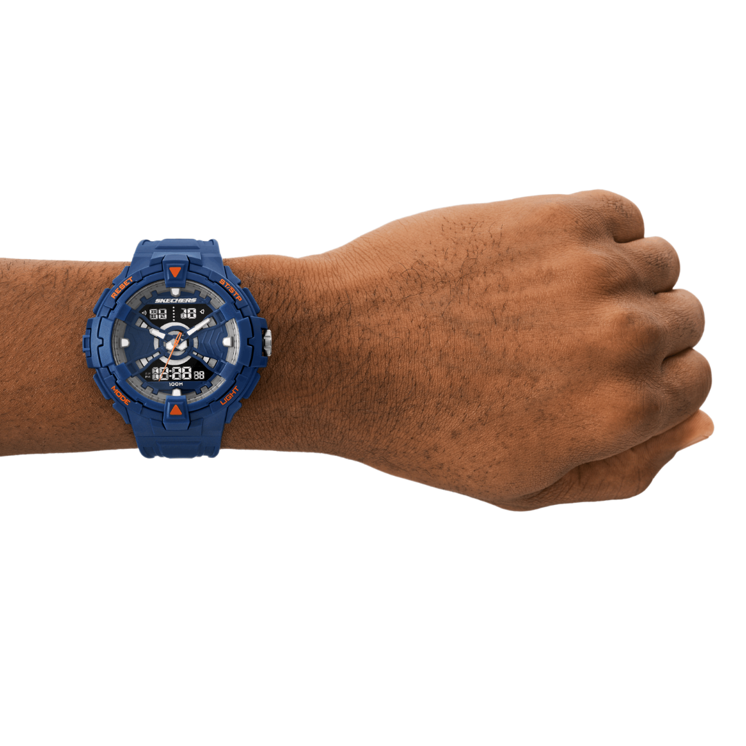 Reloj Análogo-Digital Sport Azul de Hombre