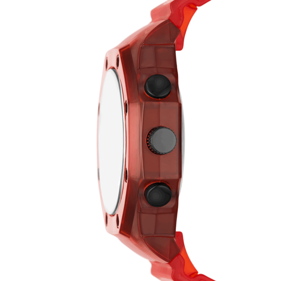Relog Análogo-Digital Sport Rojo de Hombre