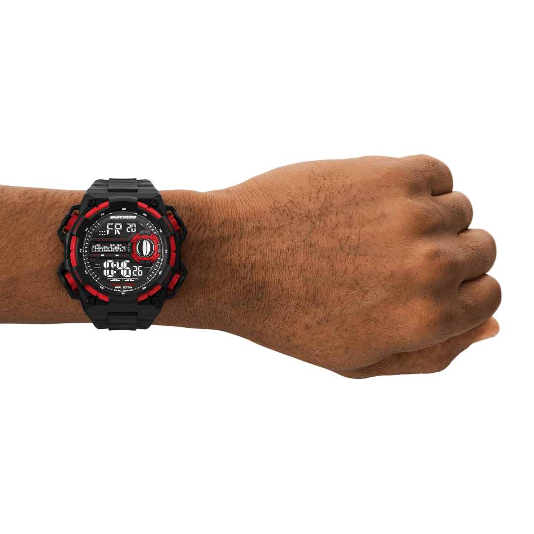 Reloj Digital Sport Negro de Hombre