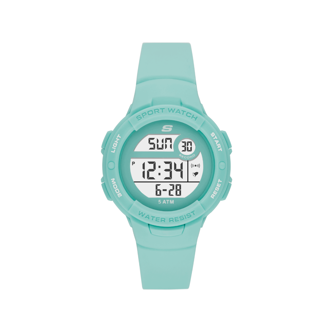 Reloj Digital Sport Turquesa de Mujer