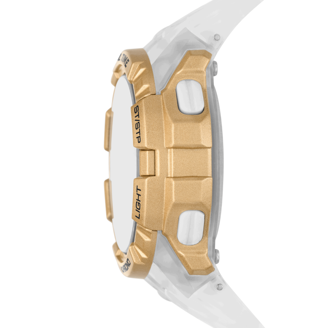 Reloj Digital Sport Dorado de Mujer