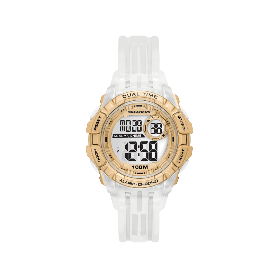 Reloj Digital Sport Dorado de Mujer