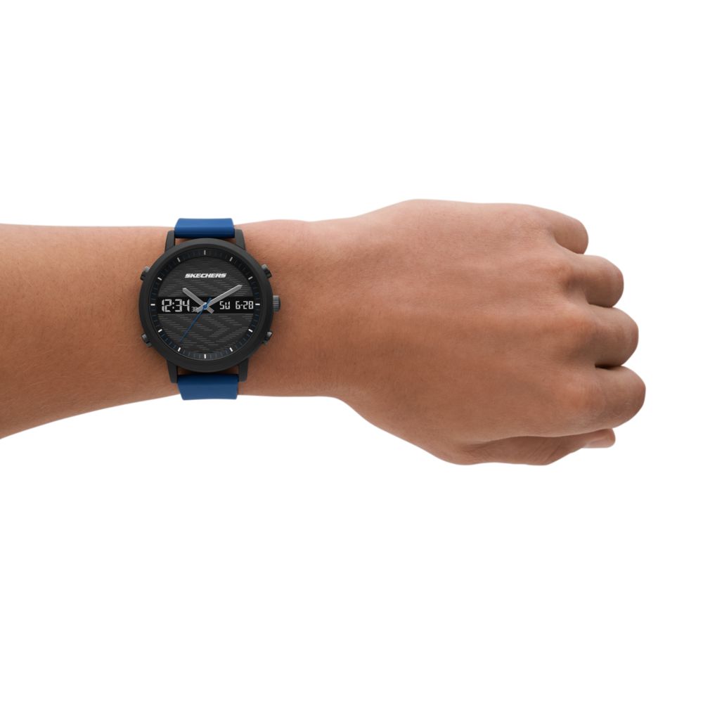 Reloj Análogo-Digital Lawndale Sport Azul de Hombre