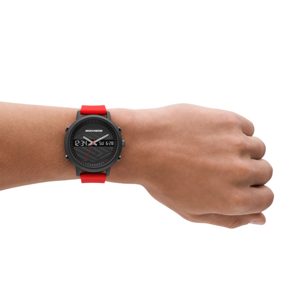 Reloj Análogo-Digital Lawndale Sport Rojo de Hombre