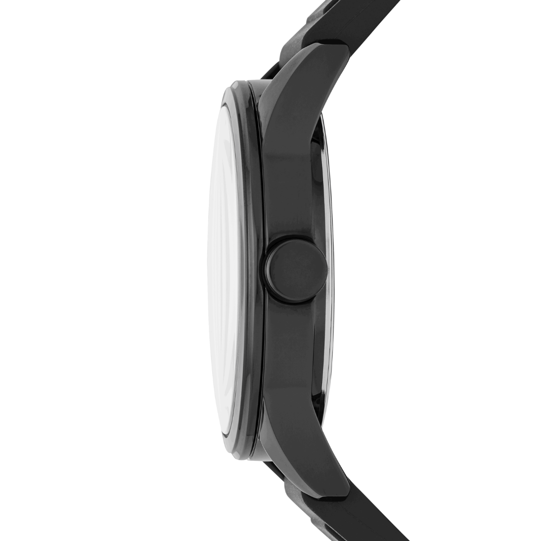 Reloj Análogo Casual Negro de Hombre