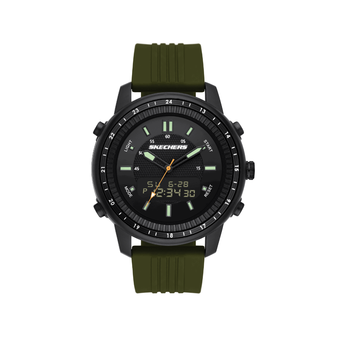 Reloj Análogo-Digital Sport Negro de Hombre