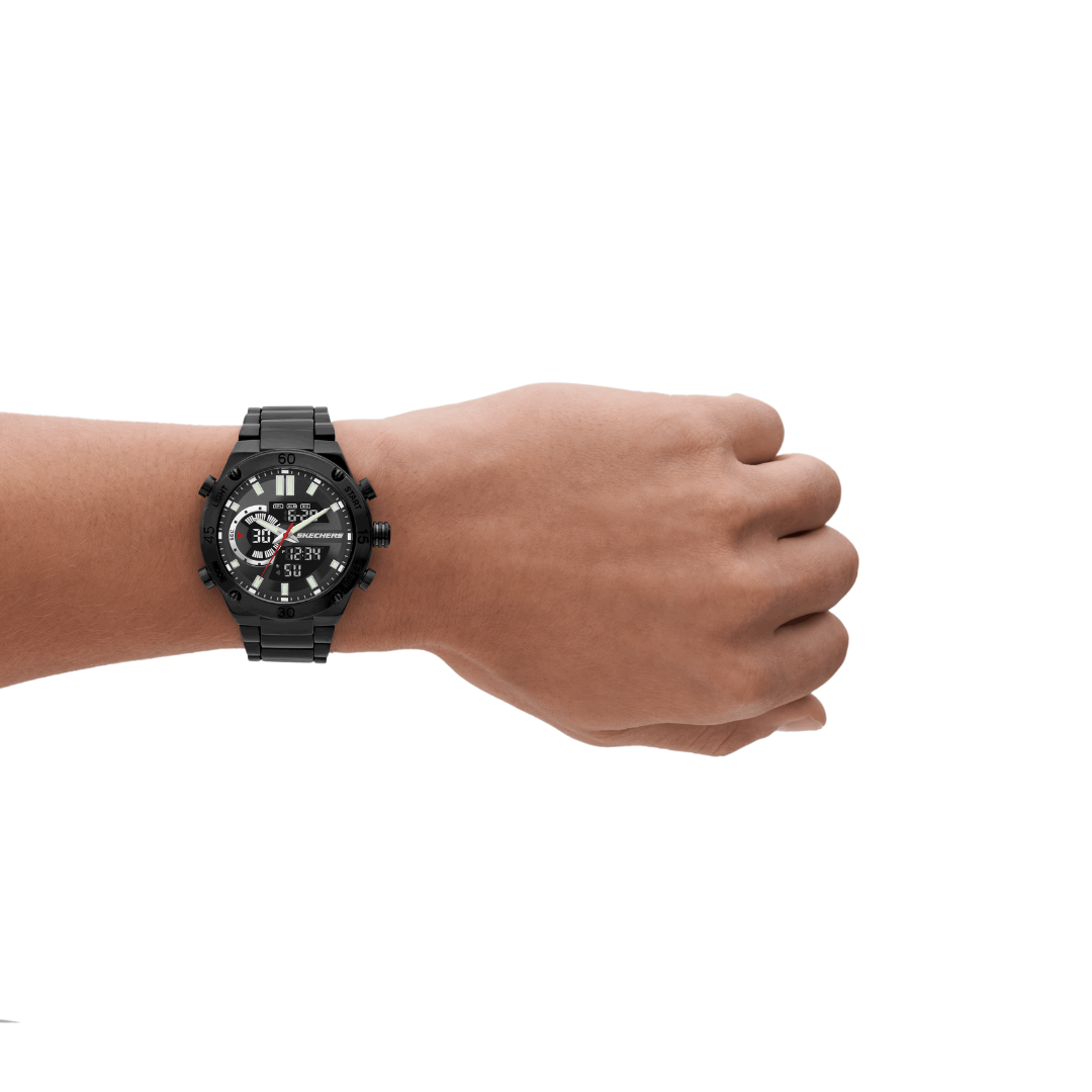Reloj Análogo-Digital Sport Negro de Hombre