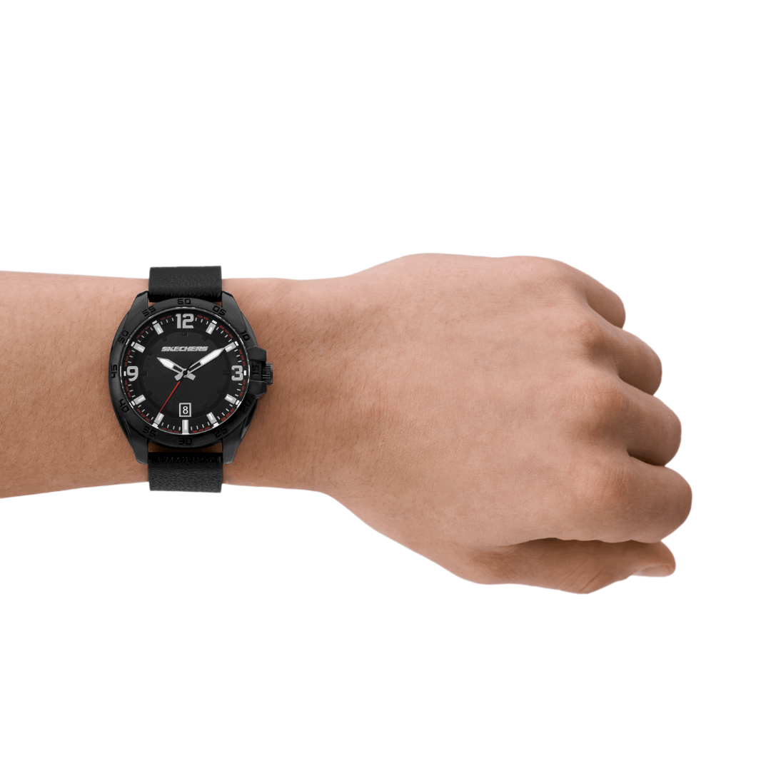 Reloj Análogo Casual Negro de Hombre