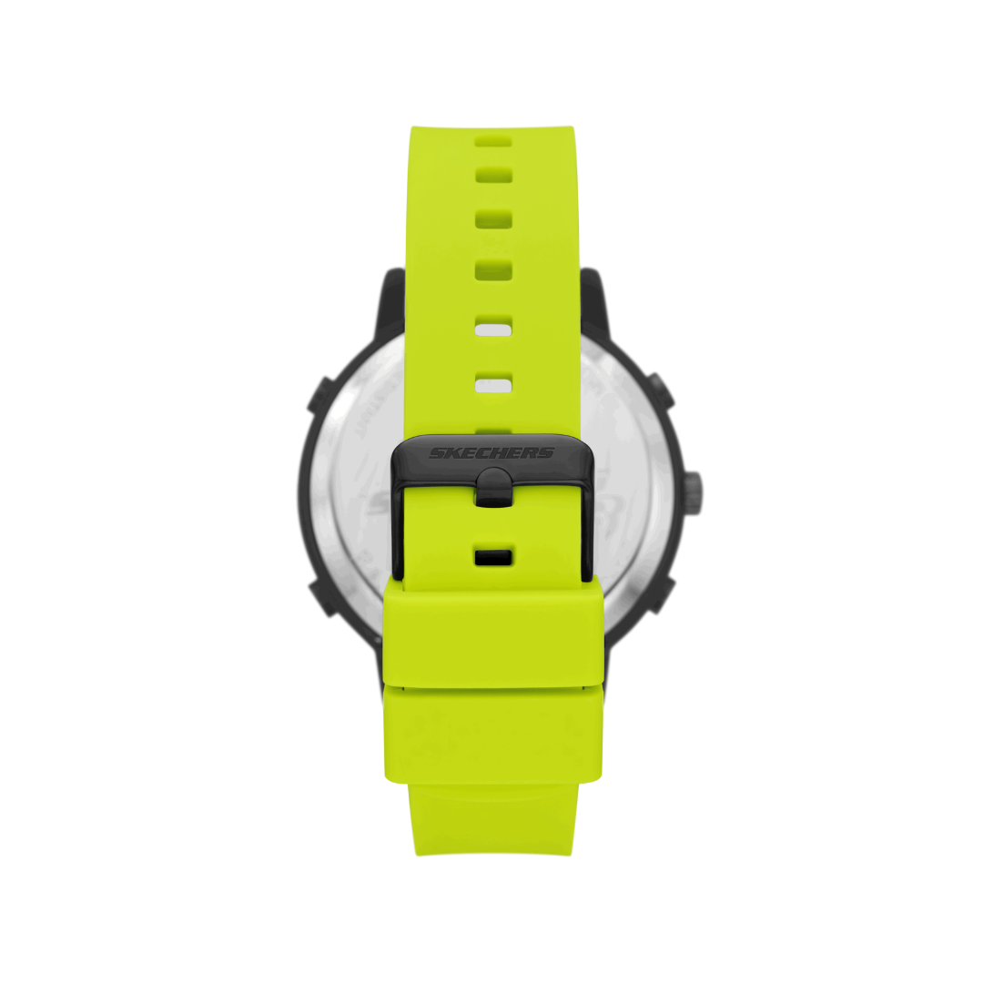 Reloj Análogo-Digital Casual Negro de Hombre