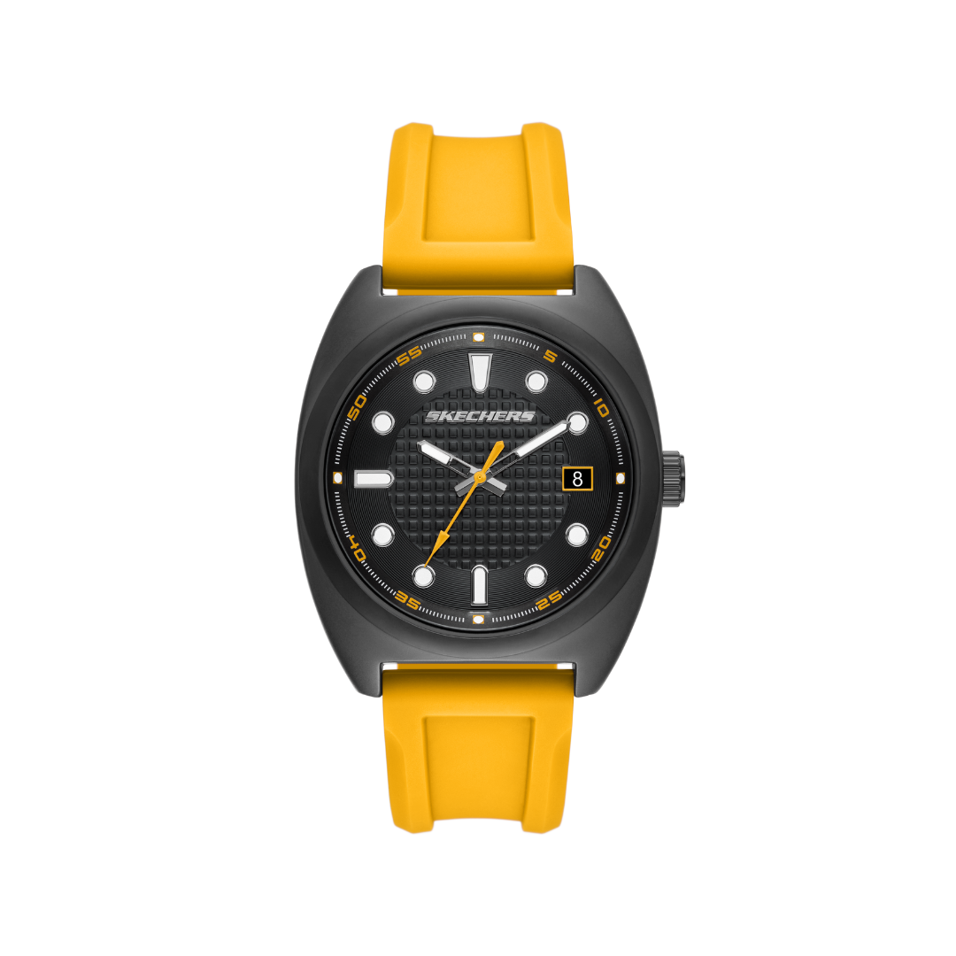Reloj Análogo Casual Negro de Hombre
