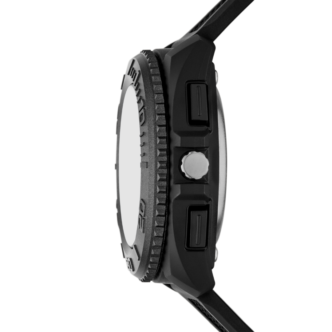 Reloj Análogo-Digital Casual Negro de Hombre