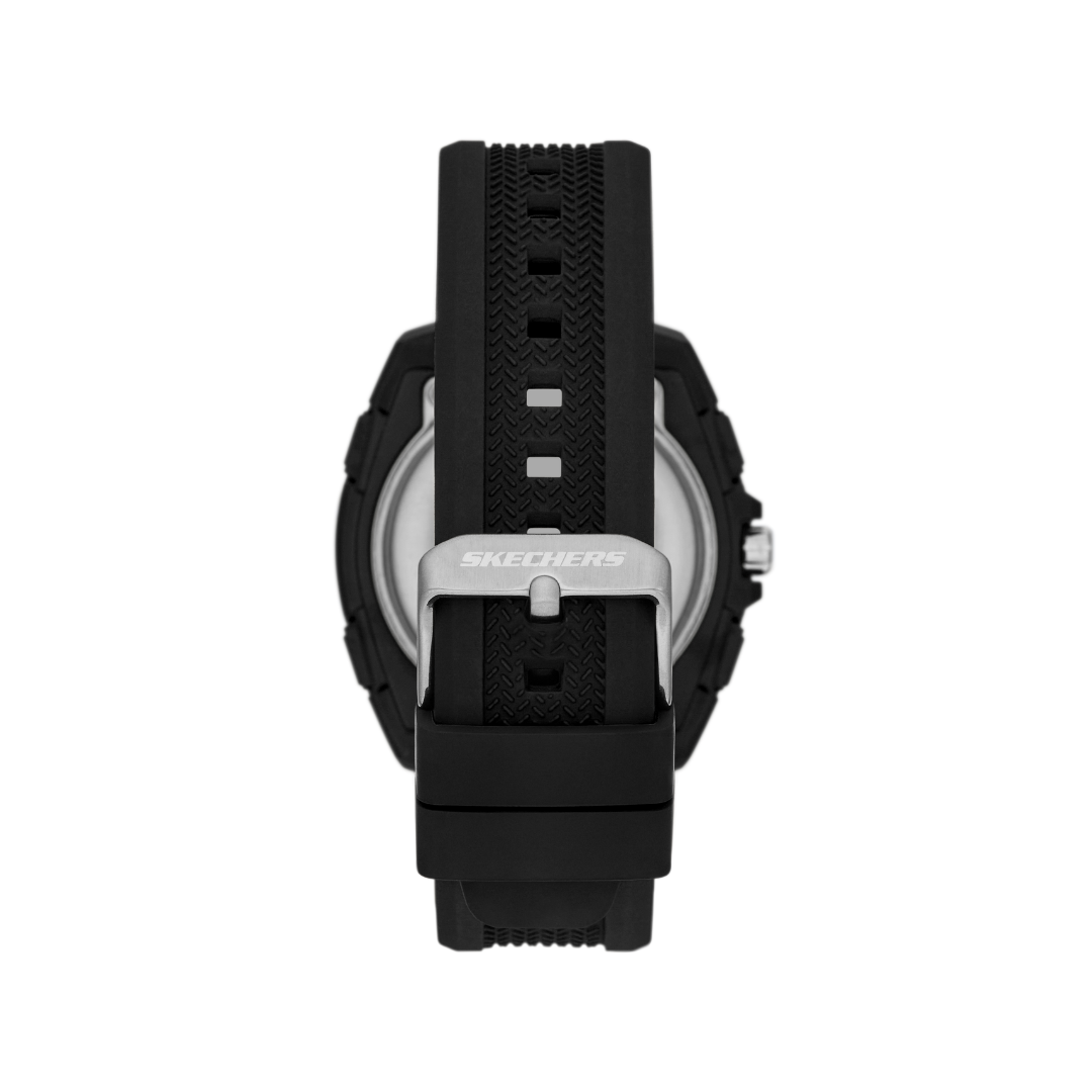 Reloj Análogo-Digital Casual Negro de Hombre