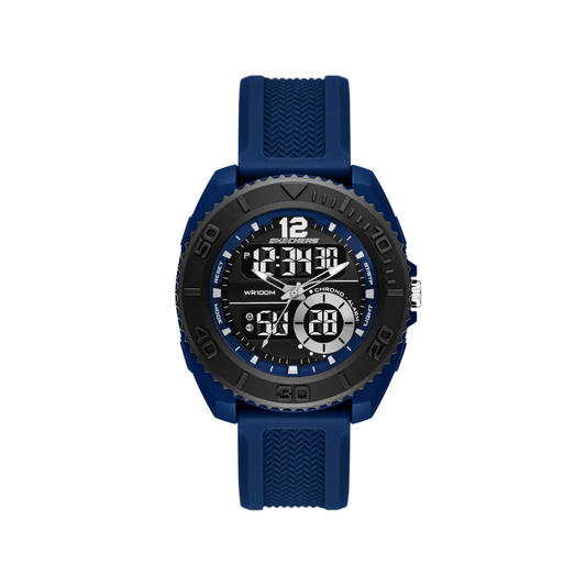 Reloj Análogo-Digital Casual Azul de Hombre