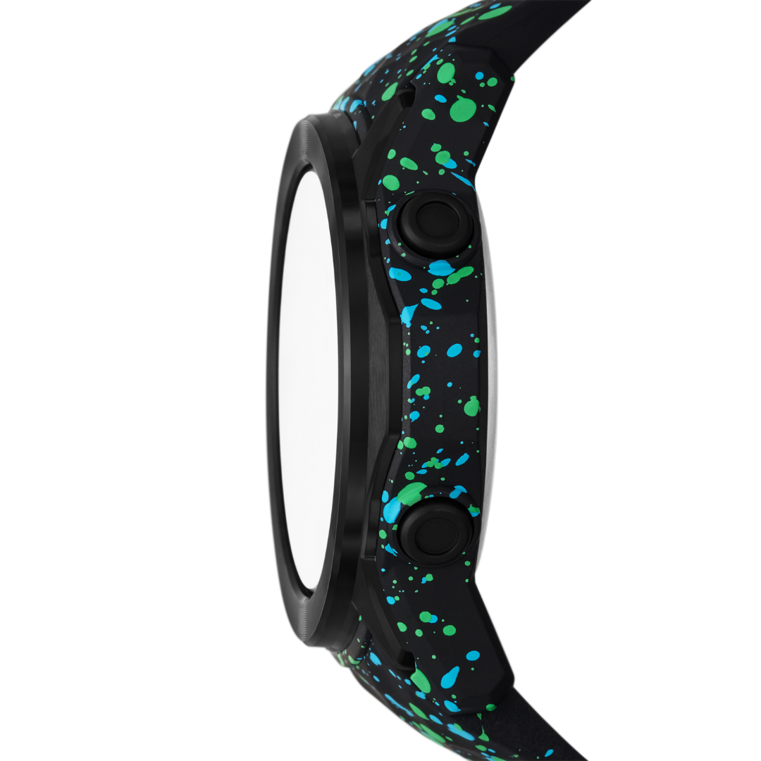 Reloj Digital Casual Negro de Hombre