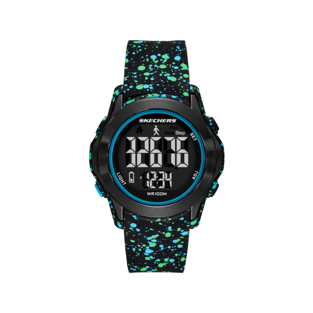 Reloj Digital Casual Negro de Hombre