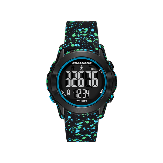 Reloj Digital Casual Negro de Hombre