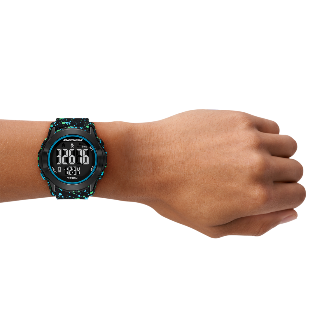 Reloj Digital Casual Negro de Hombre
