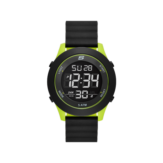 Reloj Digital Casual Verde de Hombre